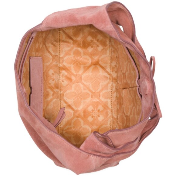 LUCKY BRAND Clem Suede Hobo Bag Brick Dust Viral TikTok - NWT - So CUTE! - Picture 4 of 12